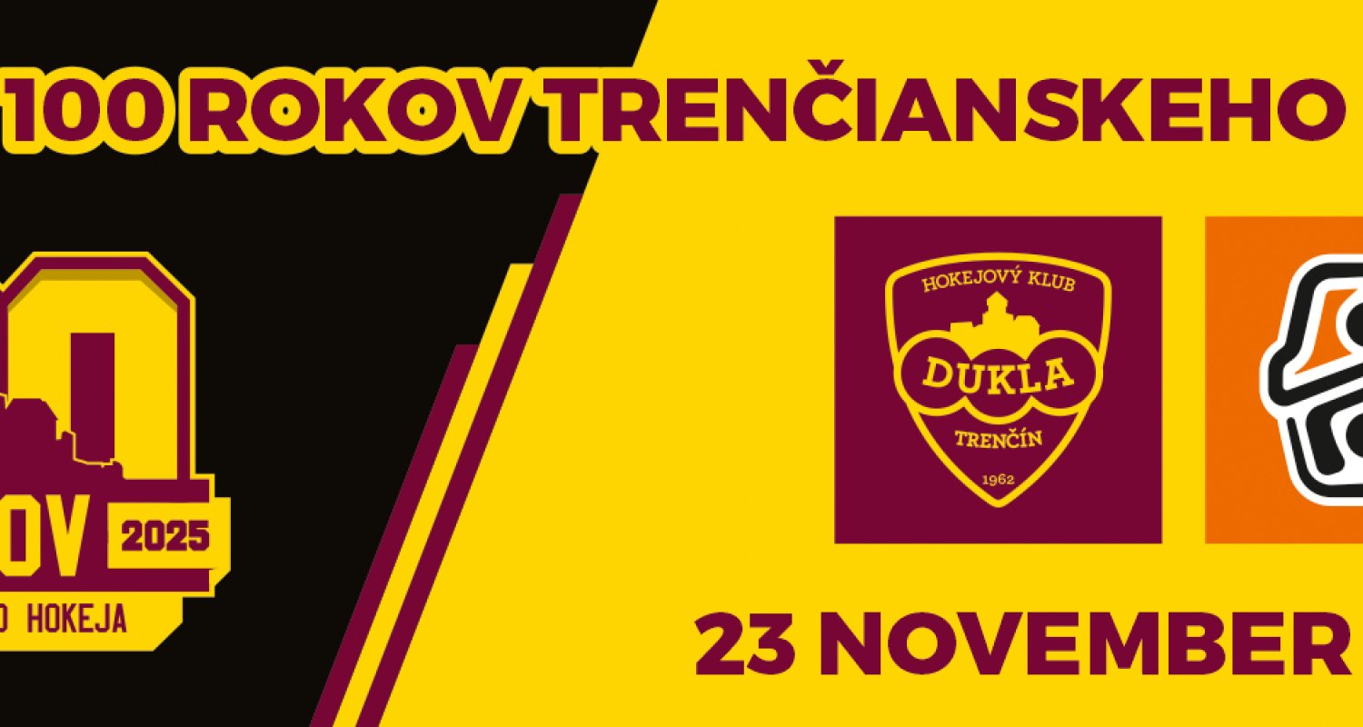 Program oslavy 100 rokov trenčianskeho hokeja