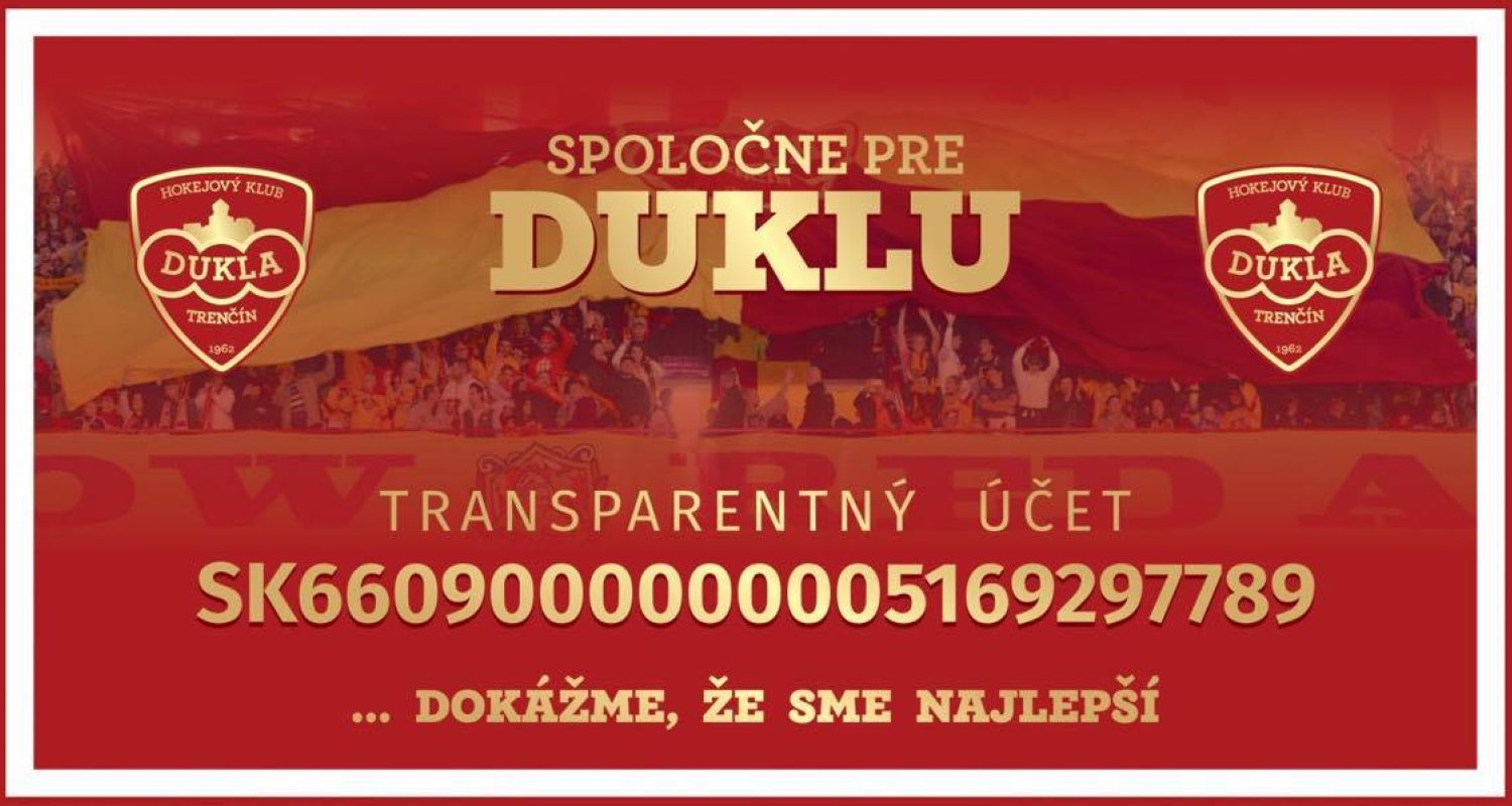 Spoločne pre DUKLU! Dokážme, že sme najlepší!   